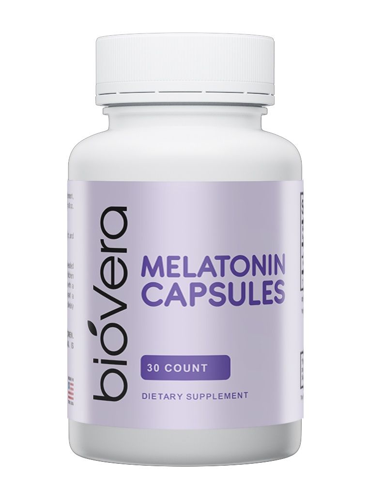 Melatonin Capsules 30 Count, One Time Purchase.